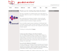 Tablet Screenshot of gaydadsscotland.org.uk